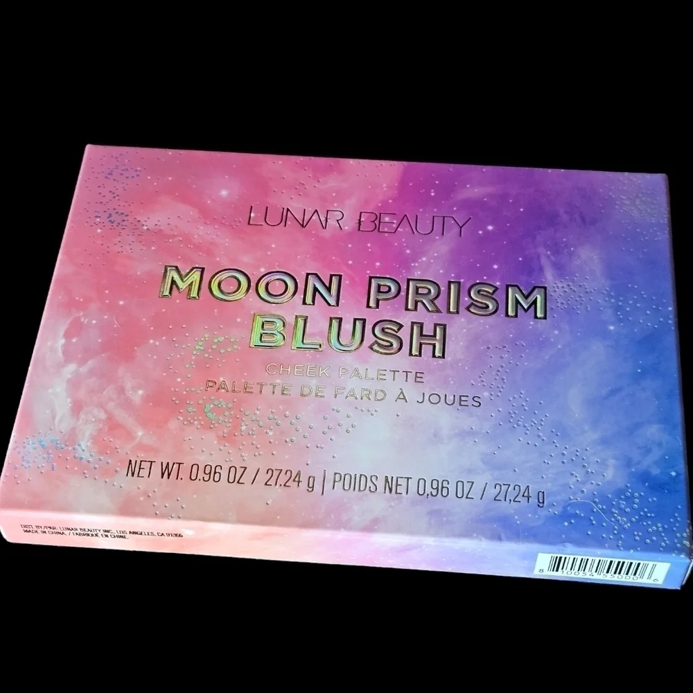 Lunar Beauty Moon prism blush cheek.